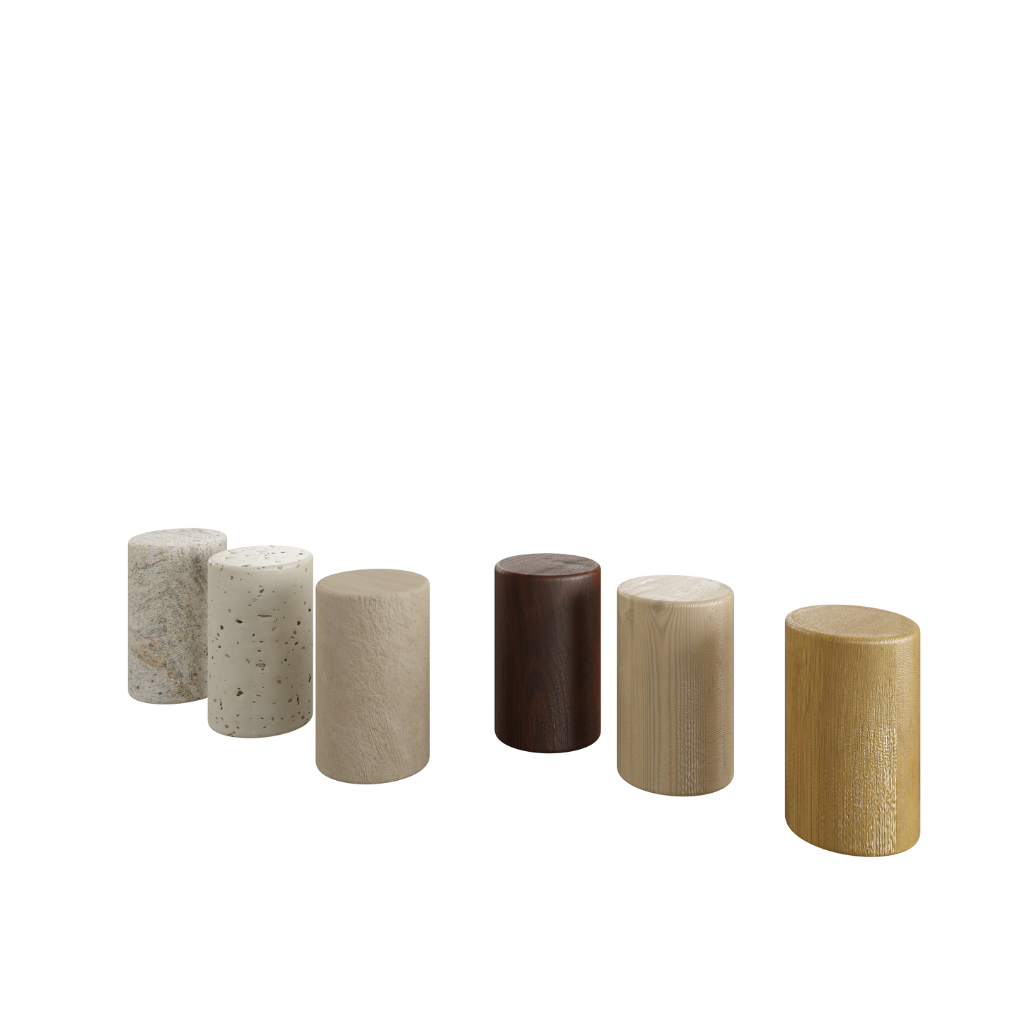 Furniture cilindric legs