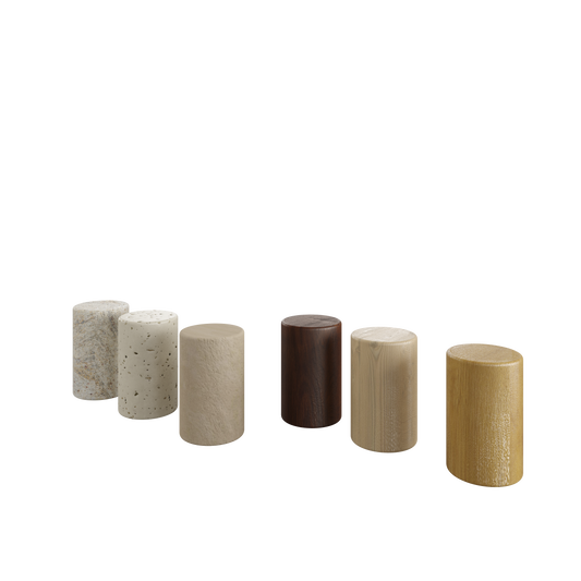 Furniture cilindric legs